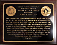 Empire Builder Award
