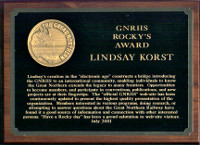 Rocky's Award