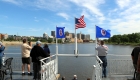 Approaching St. Paul on the Padelford Riverboat