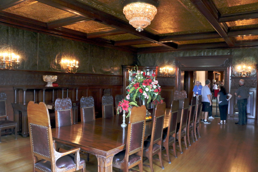 Formal dining room in the J.J. Hill House