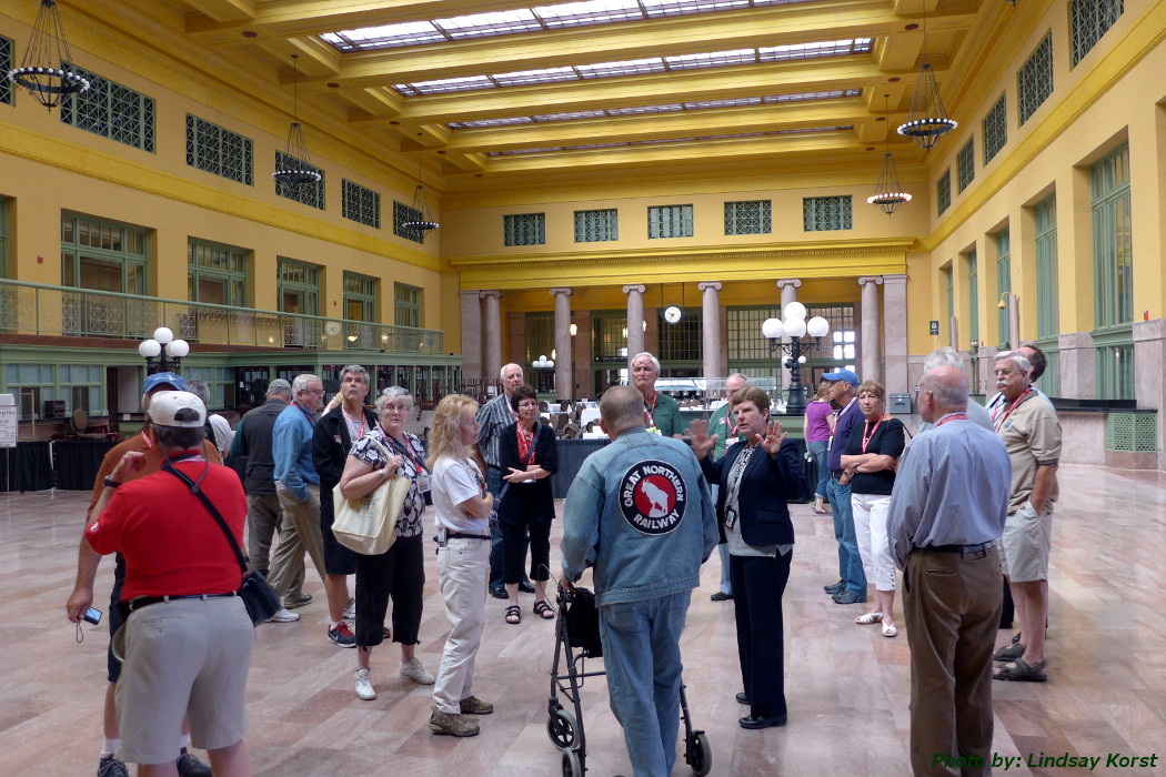 Touring St.Paul Union Depot