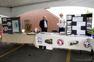 Scott Tanner and Andrew Klamka at the GNHRS table at Interbay